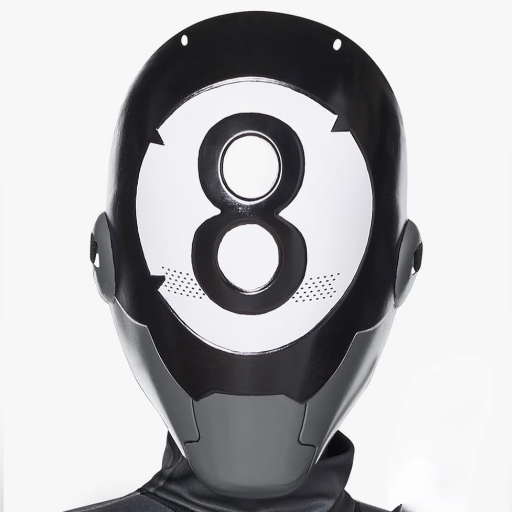 Adult Fortnite 8-Ball Mask Only